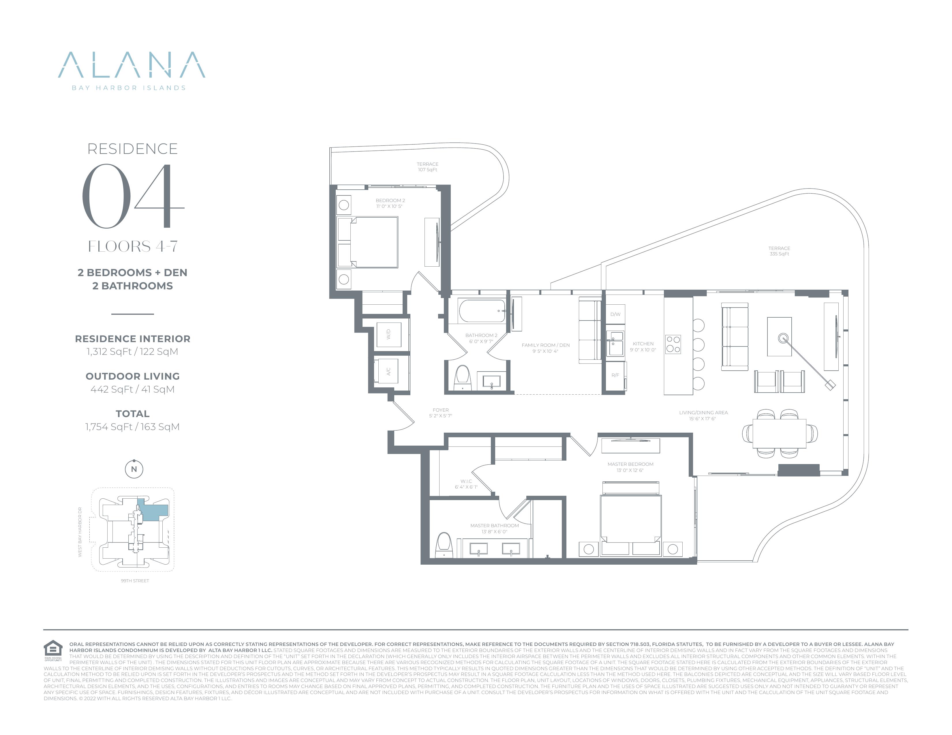 Residences - Alana Bay Harbor Islands